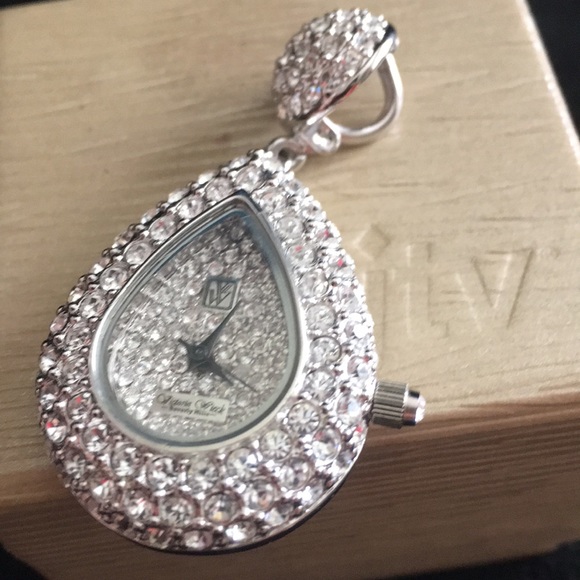 Victoria Wieck Crystal Pendant Watch - Picture 5 of 10